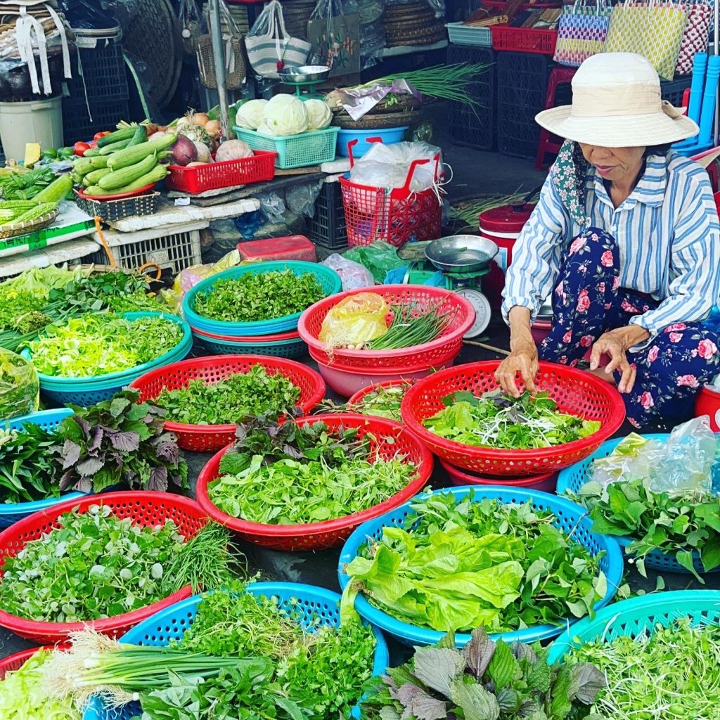 hoi an vietnam vegetable markets